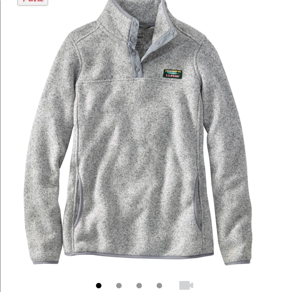 LIKE NEW! L.L. Bean Women’ Fleece Pull Over
